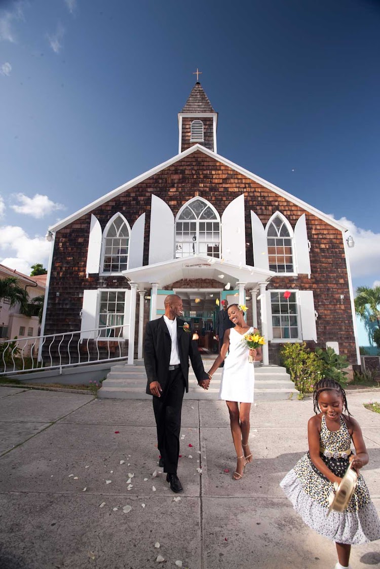 The methodist church of Philipsburg, St. Maarten.