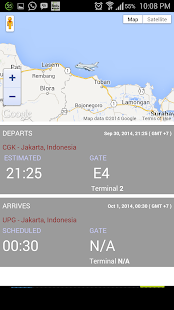 Jakarta Airport Flight Tracker Screenshots 1