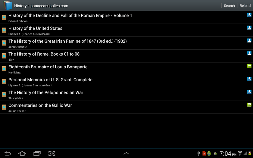 Free books to download &amp; read Screen 3