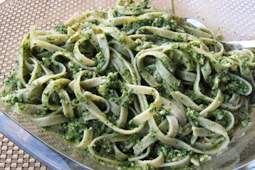 Oil-free Vegan Spinach Arugula Pesto