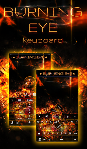 Burning Eye Keyboard