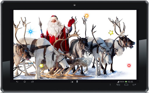 【免費個人化App】Christmas Deers 2015 LWP-APP點子