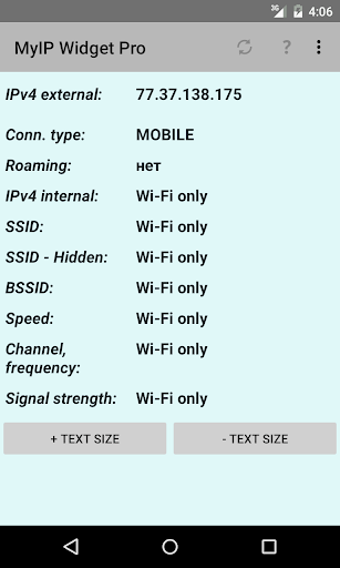 MyIP + Widget + Wi-Fi info Pro