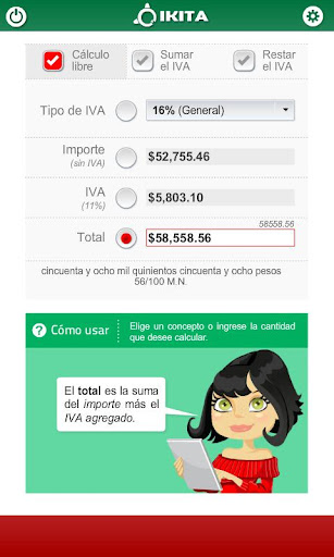 Calculadora de IVA México Lite