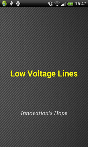 Low Voltage Lines