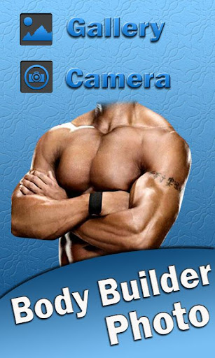 Man Body Builder Photo Montage