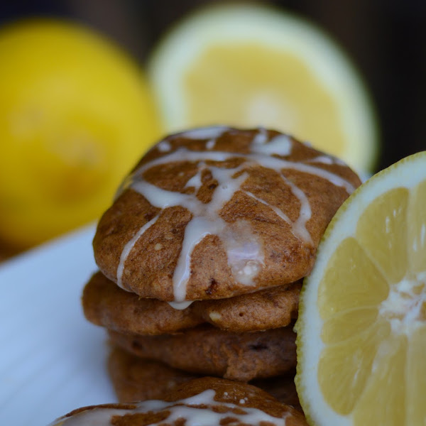 Lemon Frosted Ginger Cookies
Vegan!