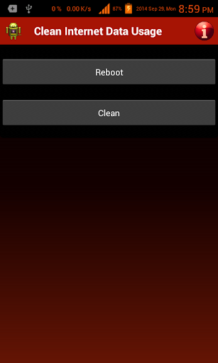 Clean Internet Data Usage