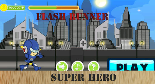 Super Hero Run : The Flash