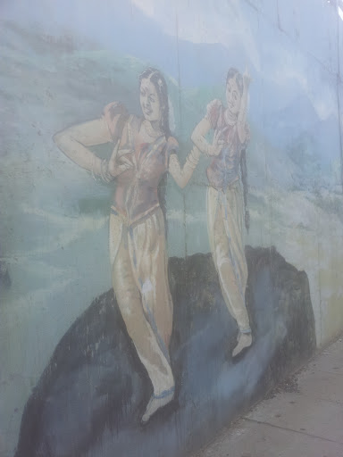 Bhardanatiyam Dance Mural