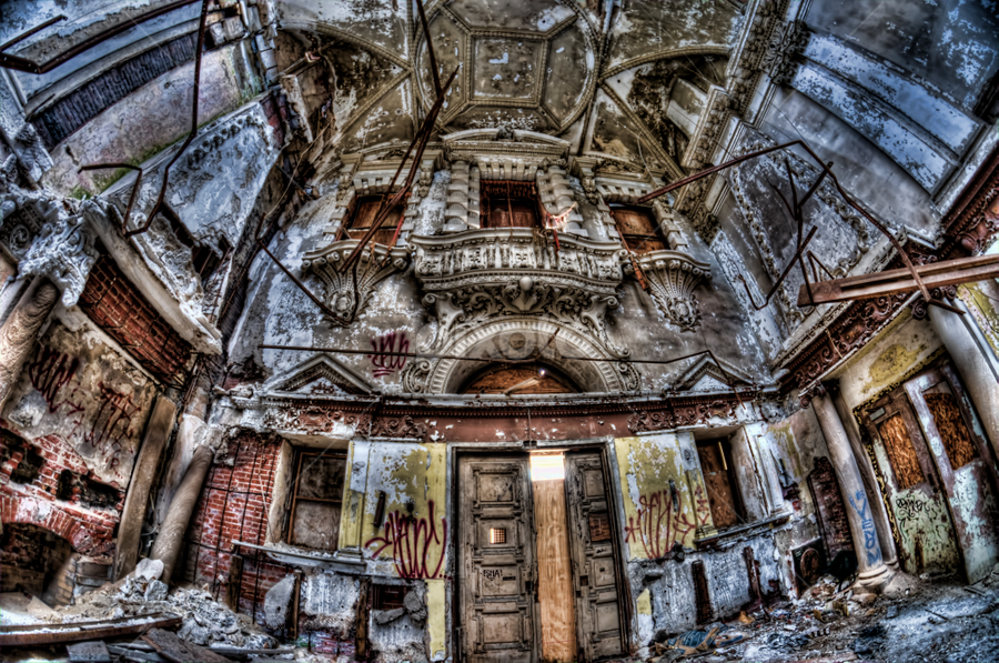 Built in 1885 as a Savings and Trust Bank in Philly by Dawn Robinson - Buildings & Architecture Decaying & Abandoned