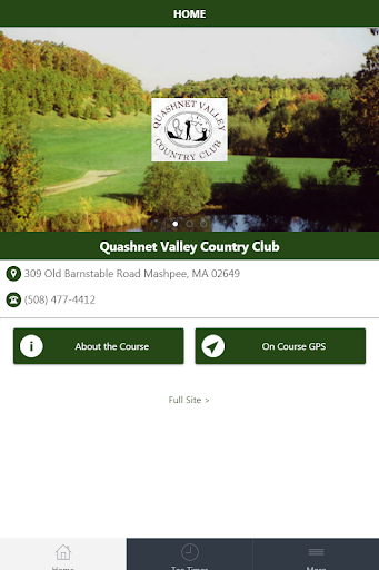 Quashnet Valley Country Club