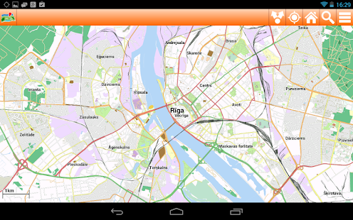 Riga Offline mappa Map Screenshots 13
