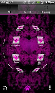 How to install Pink Valentine HG Go Theme lastet apk for bluestacks