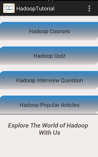 Hadoop Tutorial