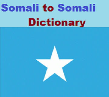 Somali to Somali Dictionary