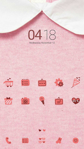 Pink Sweater dodol theme