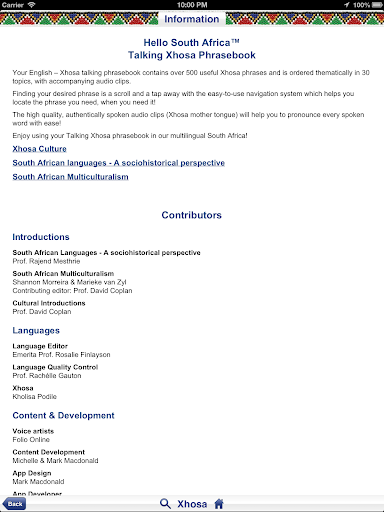 免費下載旅遊APP|Xhosa Audio Phrasebook app開箱文|APP開箱王