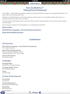 Xhosa Audio Phrasebook Screenshots 3