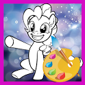 Little Pony Coloring Book icon