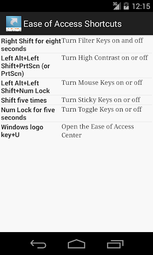 【免費教育App】Win 7 Shortcut Keys-APP點子