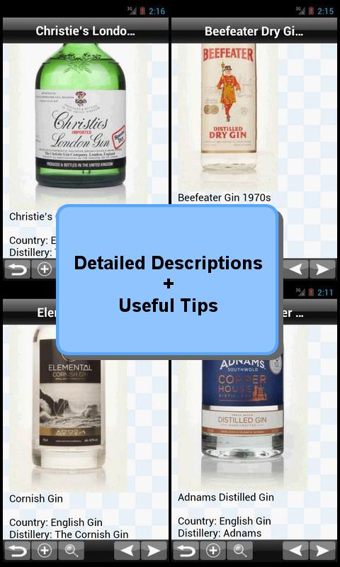 Android application The Gin Bible screenshort