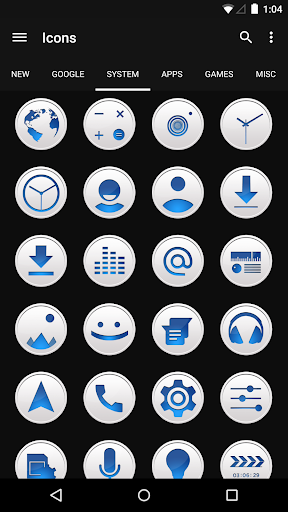 【免費個人化App】Clean Blue - Icon Pack-APP點子