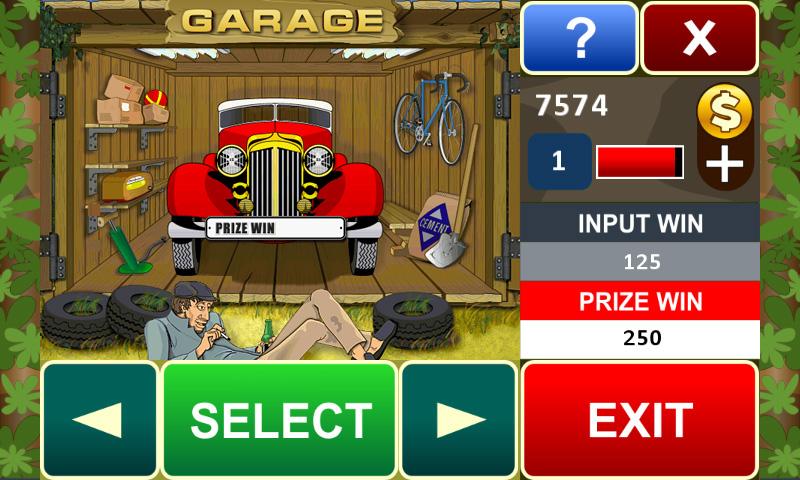 Robo bucks garage slots