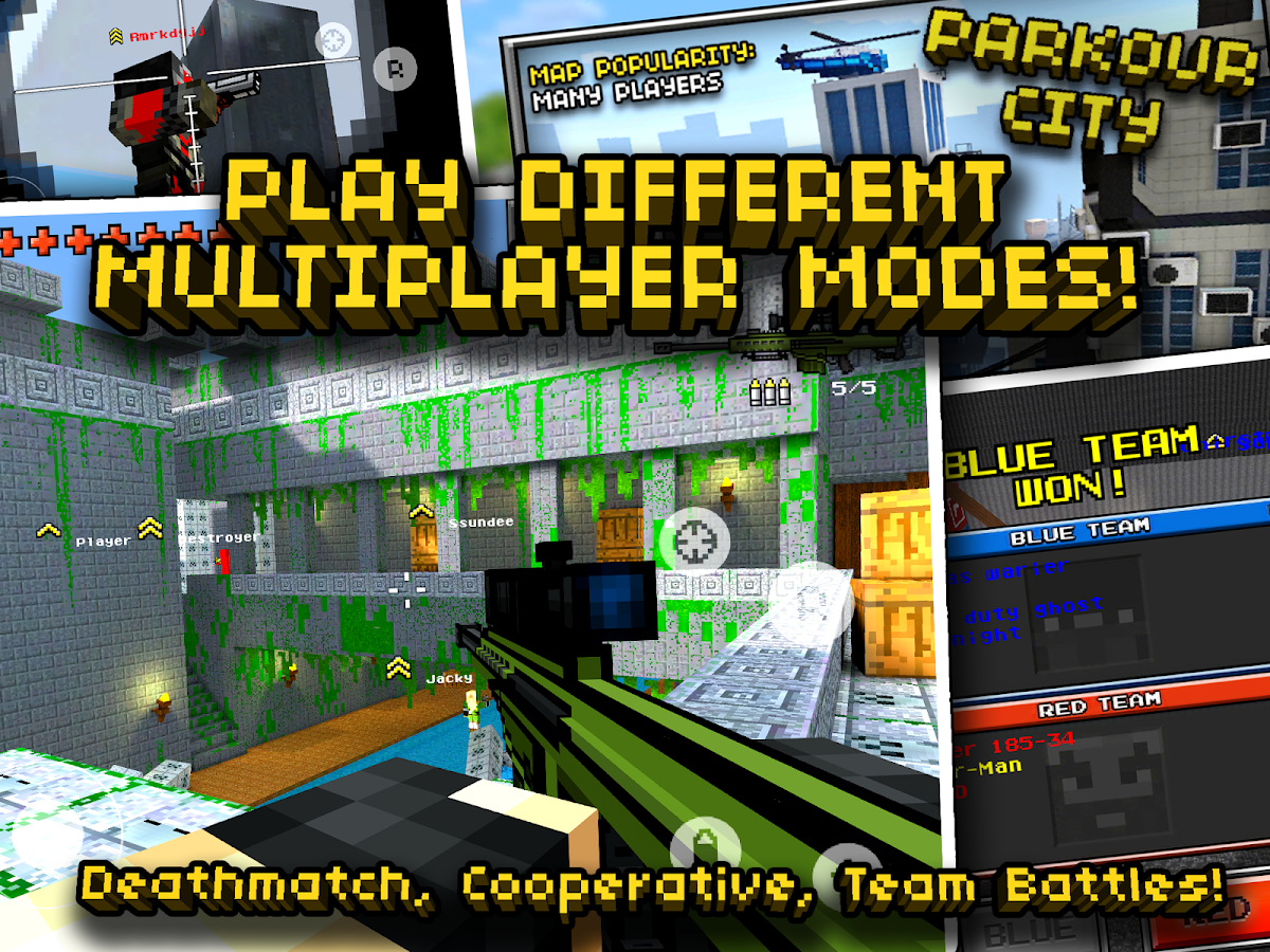 [Game][Mobile] Pixel Gun 3D - интересная игра
