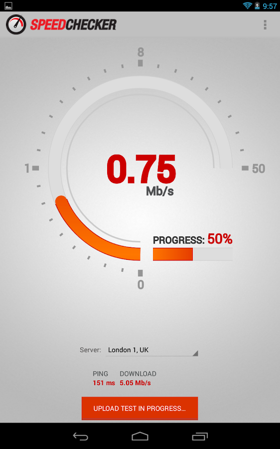 Internet Speed Test 3G,4G,Wifi - screenshot
