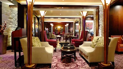 Celebrity Silhouette's Cellar Masters wine tasting room.