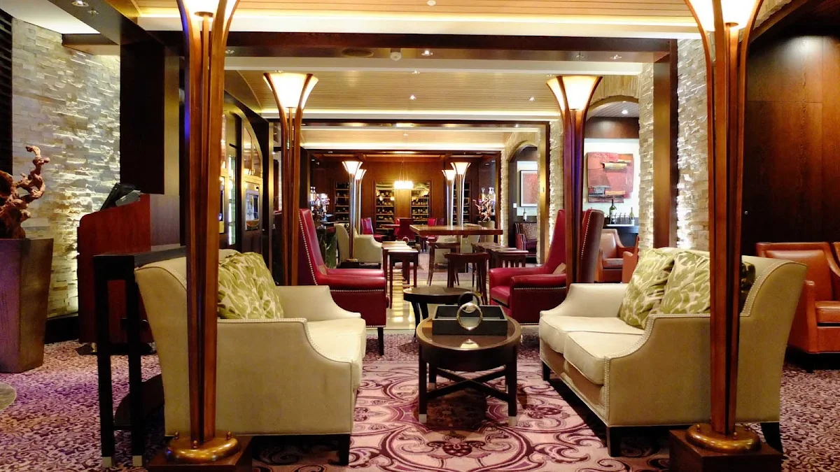 Celebrity-Silhouette-Cellar-Masters - Celebrity Silhouette's Cellar Masters wine tasting room.