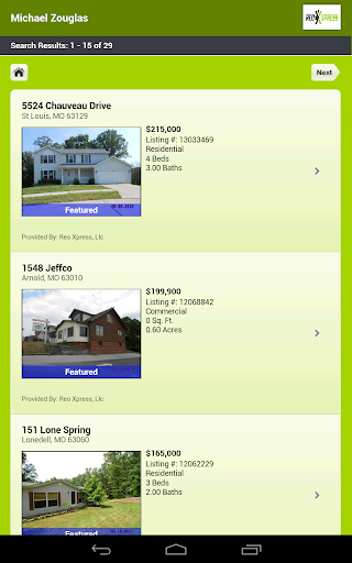 【免費商業App】St. Louis  Real Estate-APP點子