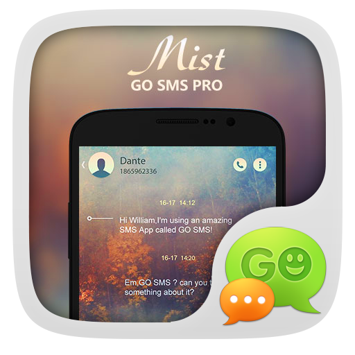GO SMS PRO MIST THEME 個人化 App LOGO-APP開箱王