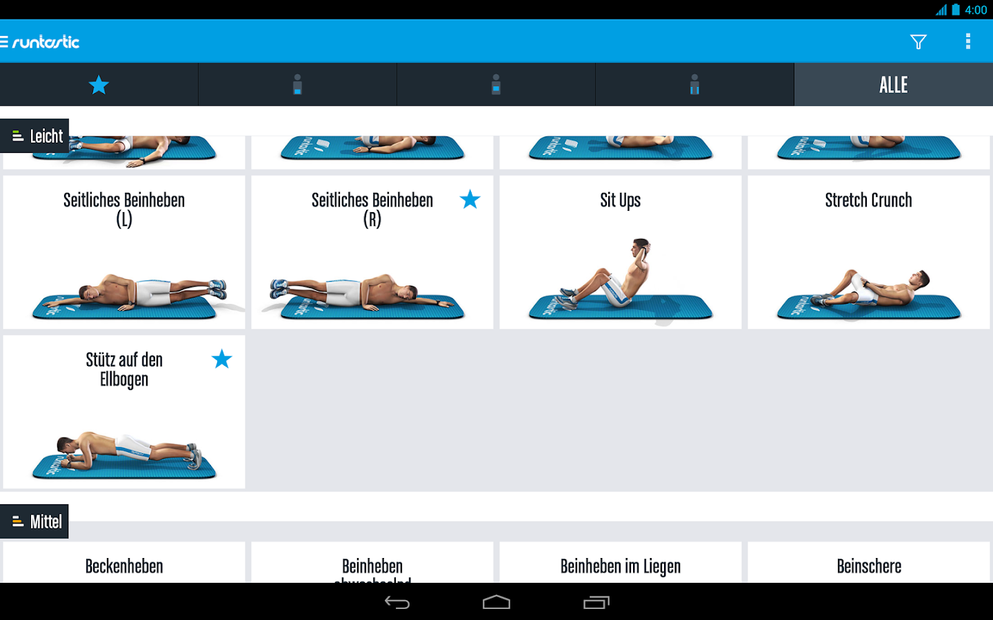workout abs pack six for Runtastic auf Abs Google Pack Six Workout Play â€“ Apps Android