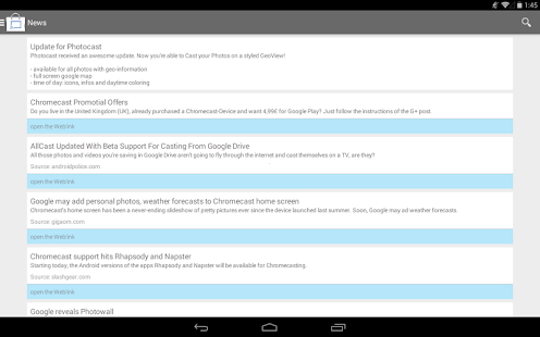Cast Store for Chromecast - screenshot thumbnail