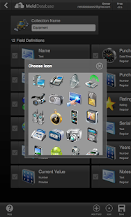 Meld Spreadsheets Database - screenshot thumbnail