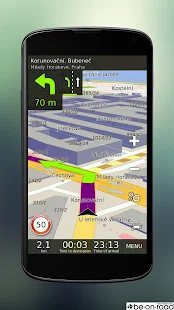 GPS Navigation BE-ON-ROAD - screenshot thumbnail