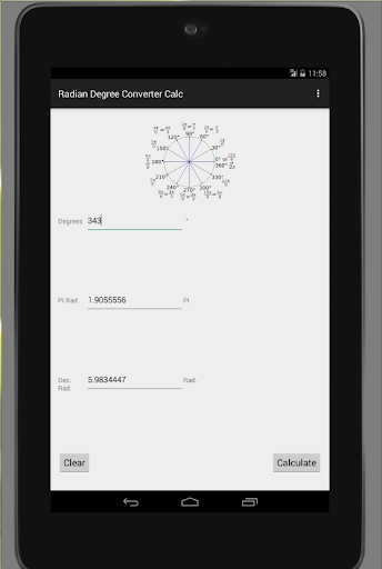 免費下載教育APP|Radian Degree Converter Calc app開箱文|APP開箱王