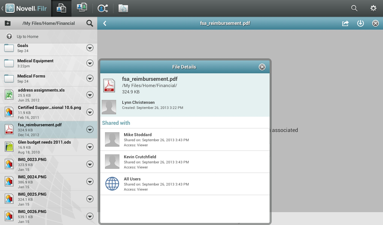 Novell Filr - Android Apps on Google Play