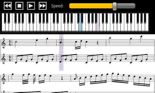 Midi Sheet Music patched