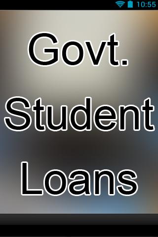 Govt.Student Loans