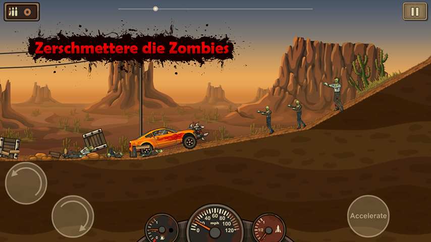 Android application Earn to Die Lite screenshort