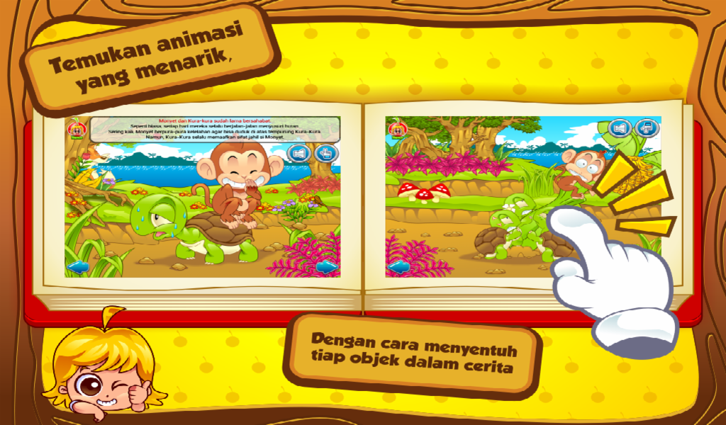 Cerita Anak: Monyet dan Kura-kura - Android Apps on Google 