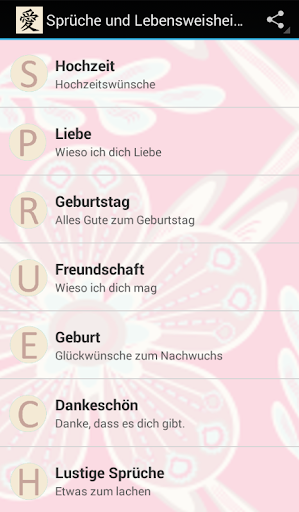 Sprüche und Zitate