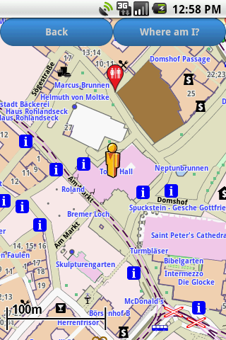 Bremen Amenities Map free