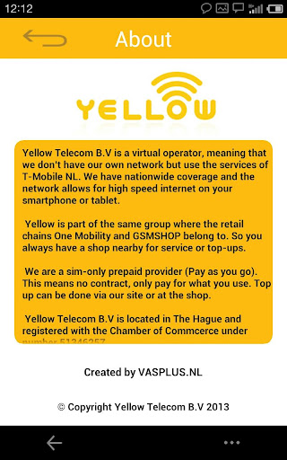 【免費通訊App】Yellow Mobile B.V-APP點子