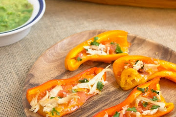 Mexican Mini Bell Pepper Nachos