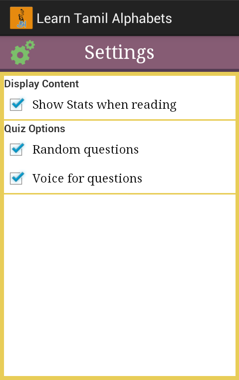 Learn Tamil Alphabets - Android Apps on Google Play