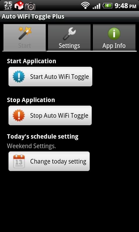 Auto WiFi Toggle Plus Screen 1